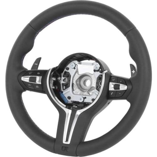 Car Steering Wheel wheel horn button Upgrade for F80 M3 Style Steering Wheel with Paddle Shifters Fits for 3 Series E90 E92