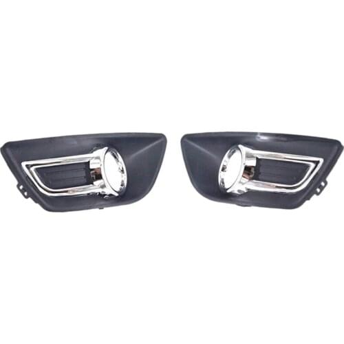 Car Front Fog Lights Cover Hood Frame Shade for Citroen C4 2008-2011