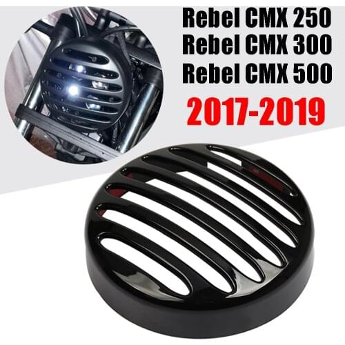 Motorcycle Headlight Grill Cover Protector Guard For Honda Rebel CMX 300 250 500 CMX250 CMX300 CMX400 2017 2018 2019 Accessories