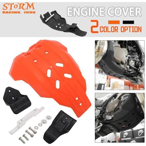 Motorcycle 4T 4 Trokes Engine Frame Cover Guard Protector For KTM XCF SXF 250 350 XC-F250 XC350F SX-F250 350 SX350F 2016–2019