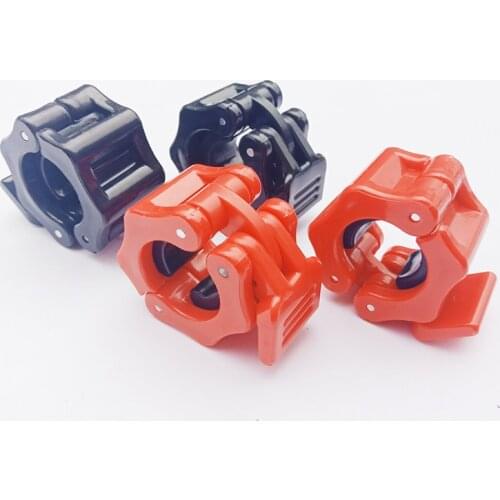1 Pair 25/28/30mm Fitness Dumbbell Clips Barbell Collar Lock Gym Strength Training Body Building Weight Lifting Clamp