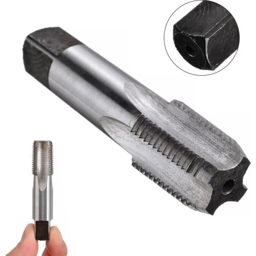 1pc HSS 3/8"-18 NPT Taper Pipe Tap 70mm High Speed Steel Thread Taper Durable High Precision Cutting Screw Taps