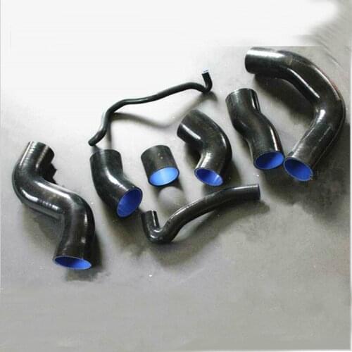8 pieces boost turbo intercooler hose for Audi TT/S3 225HP BAM/APX1999-2006 ; Seat Leon Cupra R BAM 2003-2006 EMS Free shipping