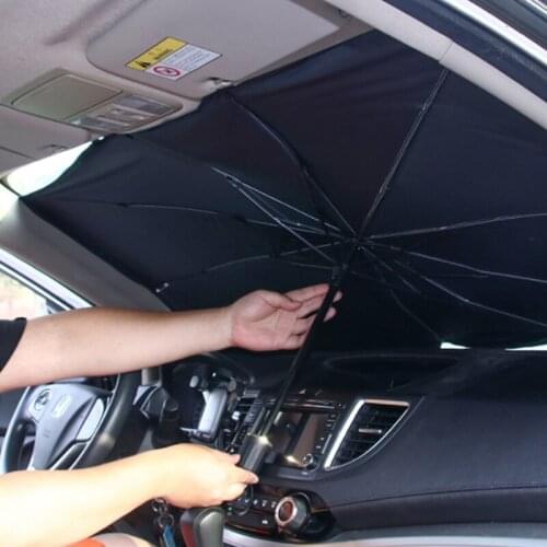 Car Sunshade Umbrella Windshield Cover for Honda Civic Crv Accord Cb400 Gx35 Jazz Fit City Odyssey Interior Accessories Summer
