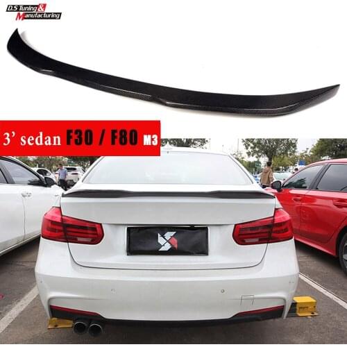 For BMW 2012 - 2018 3 Series 4-Door Sedan F30 & F80(M3) Rear Lid Car Spoiler Wing