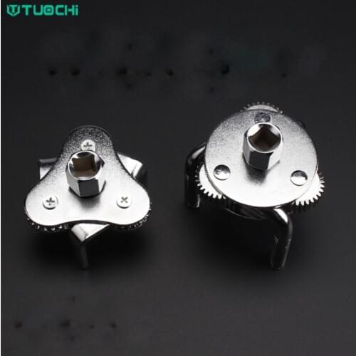 Two Way Three-Claw Oil Filter Wrench Oil Grid Removal Tool Universal Adjustable Oil Filter Wrench Car Repair And Maintenance
