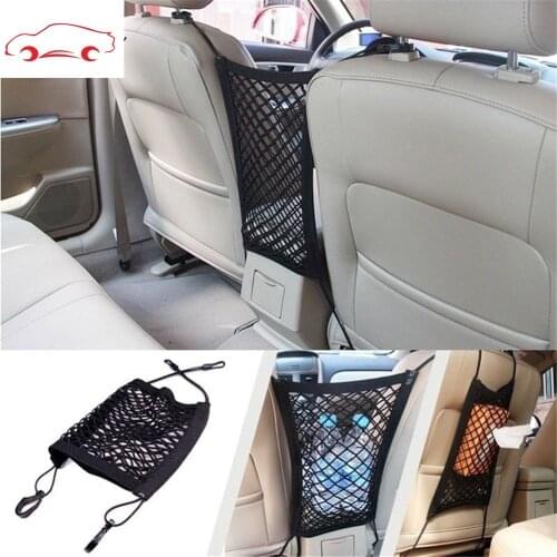 Ath Elastic Car Truck Seat Mesh Storage Net Bag Organizer Holder Pocket