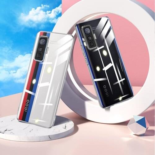 Camera Protective Phone Case for VIVO IQOO Neo 5 5G Neo5 Transparent Silicone Luxury Coque Soft Clear Ultrathin Back Cover Funda