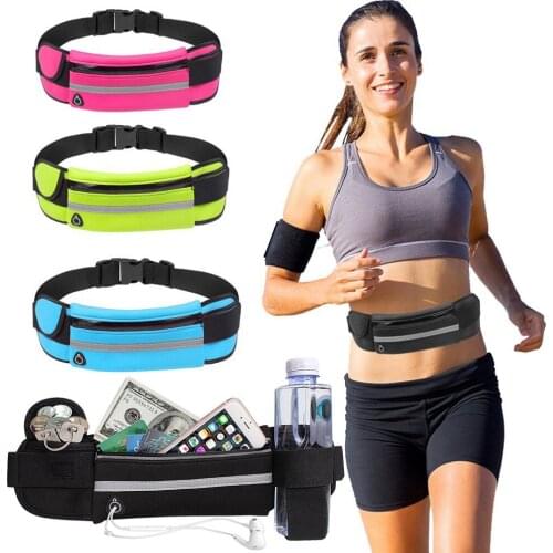 Running Pocket Mobile Phone Pack Outdoor Anti-sweat Fitness Anti-theft Sports Close-fitting Water Bottle Belt Neoprene Bag