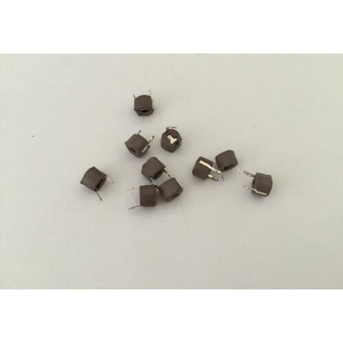100PCS 6mm 100v Ceramic Trimmer capacitor Variable capacitors Sample 120PF