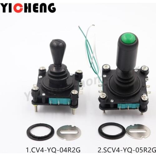22mm SCV4-YQ-05R2G / SCV4-YQ-04R2G Cross Switch 4 Direction Main Switch Knob Button 360 Degree Momentary Monolever Switch