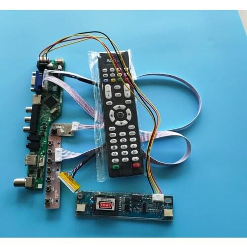 Kit For M185B1-L02/L03/L05/L06/L07 1366x768 VGA AV 2 lamps Audio LCD Panel Controller Board TV HDMI-compatible USB LED Monitor