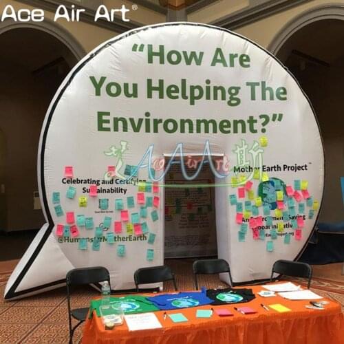 Inflatable advertising wall model,inflatable wall with own logo for exhibition