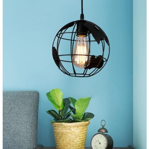 New Modern Creative Arts Hallway Lamp Scandinavian Minimalist Single-head Earth Pendant Light For Cafe Bar Restaurant Bedroom