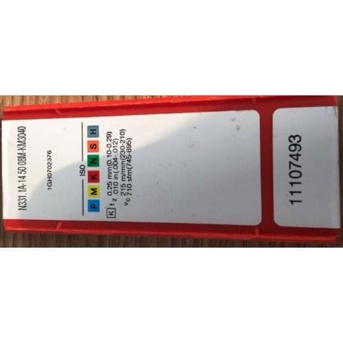 ORIGINAL 10PCS CARBIDE INSERT N331.1A-145008M-KM3040