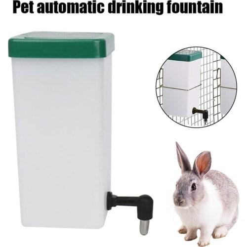 Plastic Hamster Drinker Pet Automatic Water Bottle Dispenser Feeder Hanging Pet Dog Guinea Pig Squirrel Rabbit Drinking Fountain