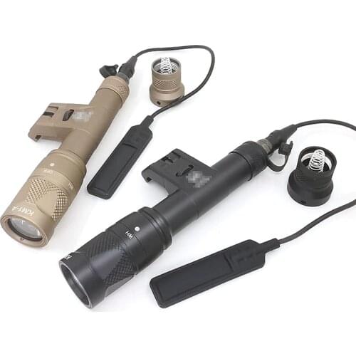 Tactical Flashlight IFM M600V LED Scout Light Tactical Flashlight Softair Hunting Lamp Rifle Gun Weapon Lights Fits 20mm Rail