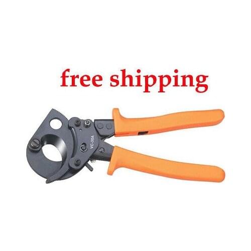 VC-30A Ratchet Cable Cutter cutting 240mm2 Cu/Al cables STEEL PLATE