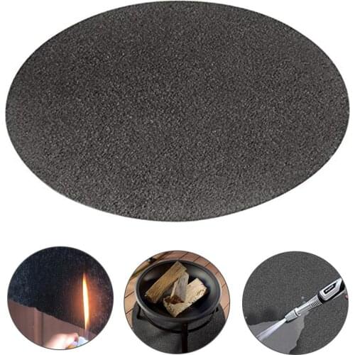 Under The Grill Deck And Patio Protective Mat Outdoor Gas Grill BBQ Floor Mat Fireproof Grill Pad Washable Terrace Floor Mat