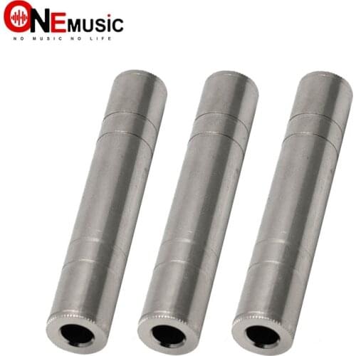 1/4 Inch Female to Female Coupler Stereo Jack 6.35mm Adapter Gender Changer Connectors