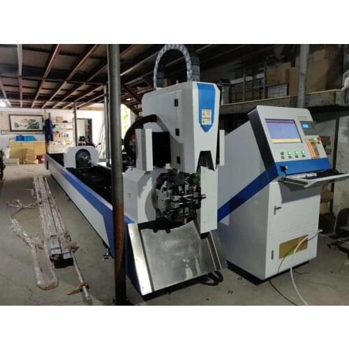1500W Metal Pipe And Tube Fiber Laser Cutting Machine