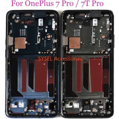 6.67 "Original Super Amoled For OnePlus 7 Pro / 7T Pro LCD Screen + Touch Panel Digitizer Frame for Oneplus 7T Pro LCD