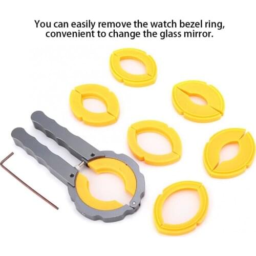 7pcs/set Practical Watch Bezel Remover Watch Insert Opener Watch