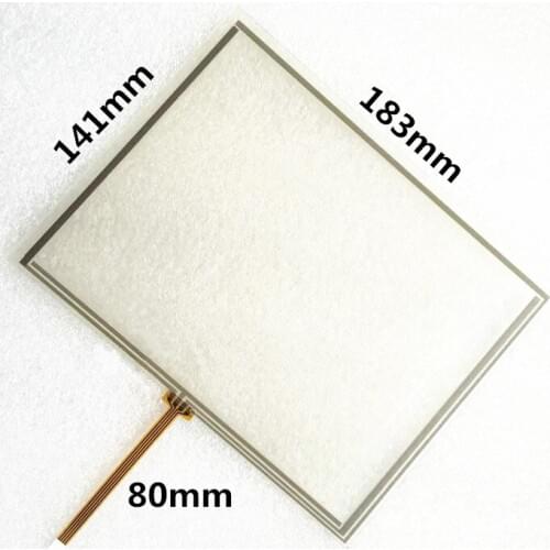 8 - inch resistive 4 - wire touch screen standard screen 183 * 141 industrial computer LCD touch screen AMT9556