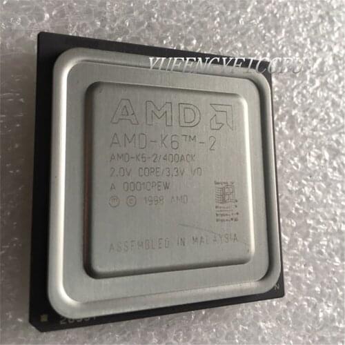 AMD-K6-2/400ACK Antique cpu collection testimony of history antique computer accessories