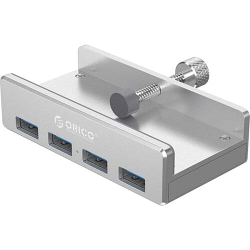 Travel Aluminum MH4PU 4 Ports USB 3.0 HUB Splitter for PC Laptop Accessories, High Speed