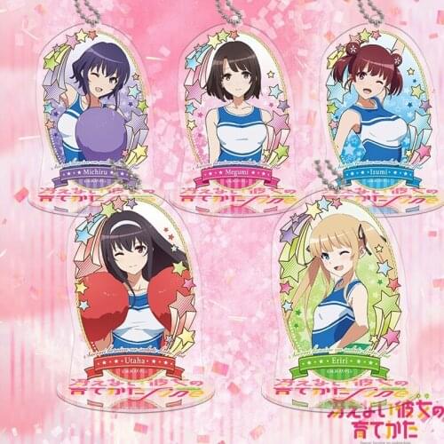 Anime Saekano: How to Raise a Boring Girlfriend Megumi Kato Acrylic Stand Figure Model Plate Display Tabletop Decor Holiday Gift