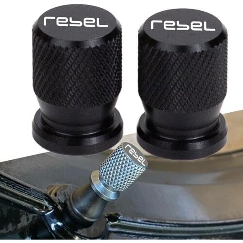 CNC Aluminium Wheel Tire Valve caps Airtight Covers For Honda Rebel 300 Rebel 500 CMX 300/500 2017 2018 2019 2020 Rebel300