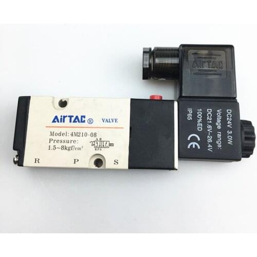 4M210-06 4M210-08 AIRTAC Two position five way solenoid valve Pneumatic components air tools 4M series