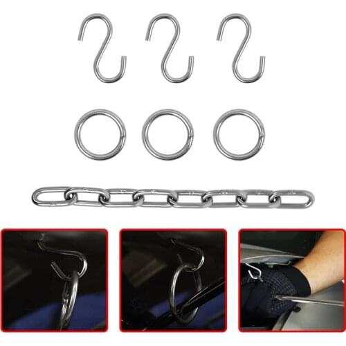 Paintless dent repair Tools S hook and O ring Repairing Hail Door Dings Dents