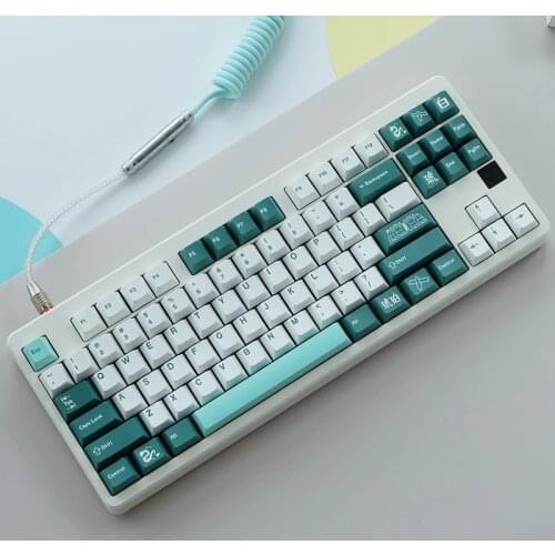 GMK Haku Keycaps PBT Dye Sublimation Key Caps For MX Switch Mechanical Keyboard Cherry Profile H60 GK61 GK64 96