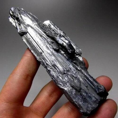 171g Stibnite Crystal - crystals and stones healing Mineral specimen Home Decor feng shui decoration XX1106/19