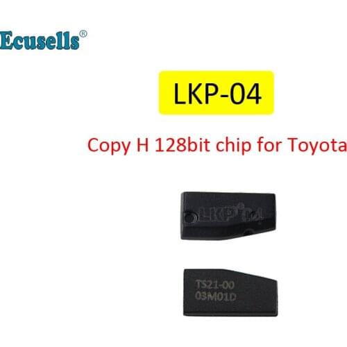 LKP-04 Ceramic carbon Chip LKP04 Pro copy H 128bit Transponder Chip for Toyota LKP 04 Supported by Tango