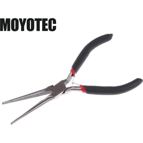 MOYOTEC 1Pc Precision Wire Plier Mini Extra Long Needle Nose Pliers Plier Side Cutter Tools Hand tools