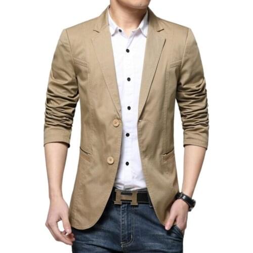 2021 Men Blazers Casual Slim Fit Solid Jacket Men Wedding Dress Blazer Brand Jacket M-6XL
