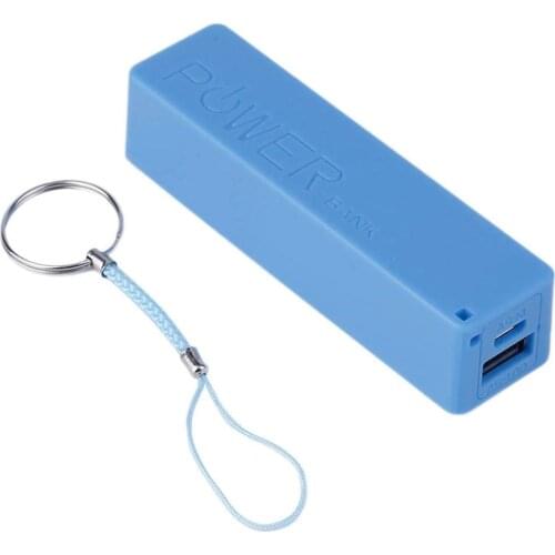 2600mAh Portable Size No Battery Powerbank 1*18650 Battery External Backup Battery Charger Power Bank Case For Smart Phone