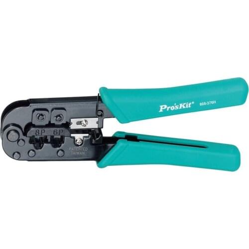 Free Shipping Proskit 808-376H Modular Network Crimping Tool Crimper Pliers Hand Tools Electrician Cable Multitool Repair