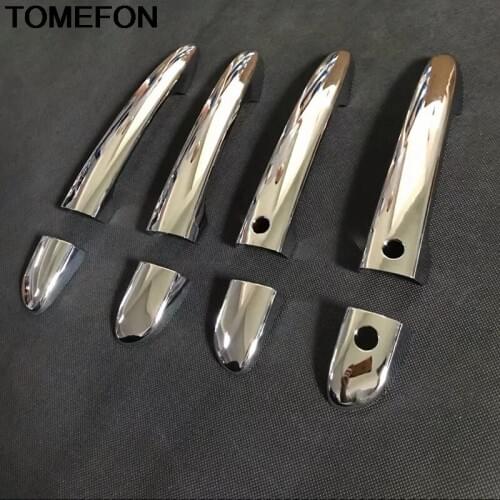 TOMEFON For Mazda CX-8 CX8 2017 2018 LHD Car Side Door Handle Cover Trim Moulding Styling Exterior Accessories Decoration ABS