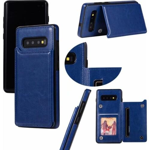 YXAYN Multifunction Phone Case Leather Case Card Holder Wallet Cover Case for Galaxy S20 S9 S10 Plus Note 20 urtal 9 10 Plus