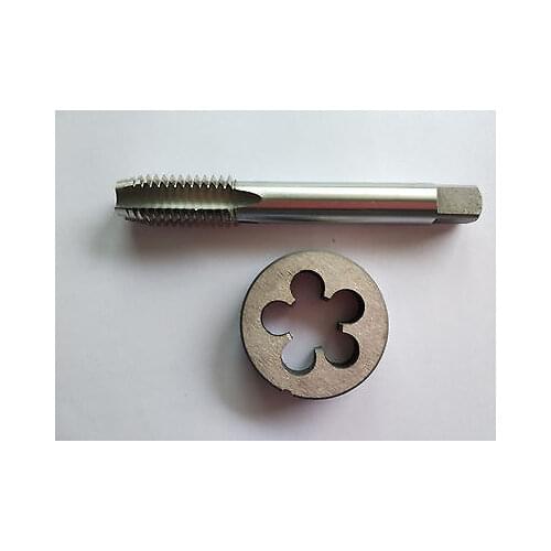 1pc HSS M18 X 1.5mm Plug Left Tap and 1pc M18 X 1.5mm Left Die Threading Tool