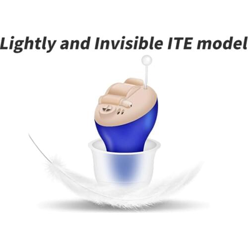 2021 Newest best Mini Hearing Aid Mini Device Ear Amplifier Digital Hearing Aids CIC Elderly Ear Care Hearing Amplifier