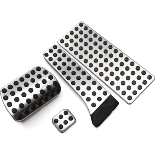 4 pcs/ set! New design Car styling !Stainless Steel No Drill Fuel Brake Foot Pedals For Mercedes Benz C E S GLK SLK CLS Sl Class