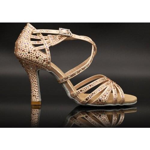 【Shimmy】Back Upper Cut Outs 8.5cm Flare Heel Sandals