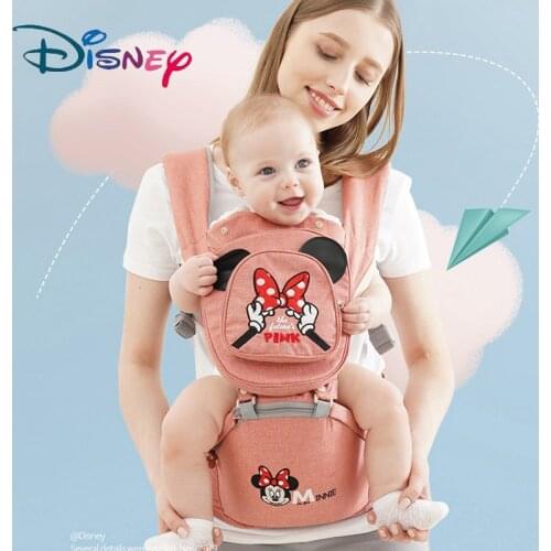 Disney Breathable Multifunctional Front Facing Baby Carrier Infant Baby Sling Backpack Pouch Wrap Disney Accessories Pre-design