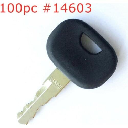 100pc For Bomag & Hamm Roller Compaction Equipment Ignition Keys 14603