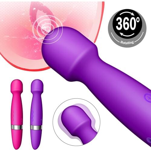 Powerful AV Vibrator USB Recgargeable 10 Speeds Magic Wand AV Stick Massager Dildo Vibrator G Spot Clitoris Stimulator Sex Toy